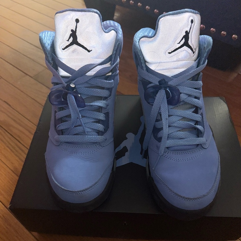 Jordan 5 Retro SE “UNC” University Blue/Black-White Men Size 7.5
